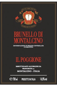 Tuscany Il Poggione Brunello di Montalcino 2012